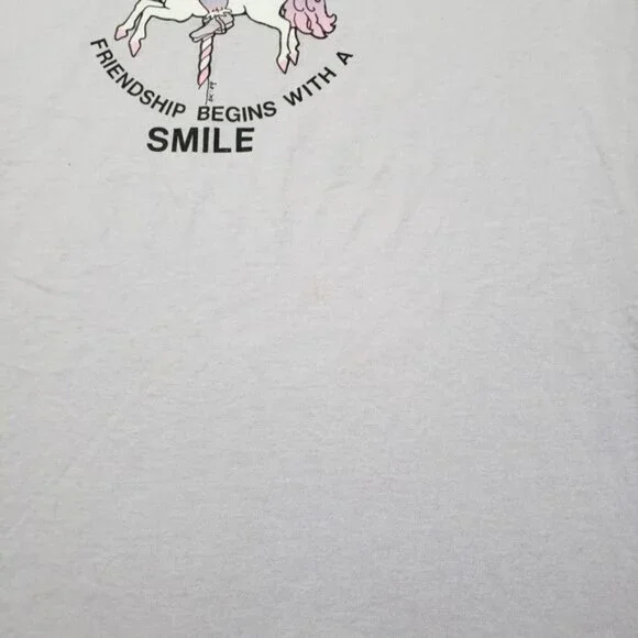 Vintage Hanes Shirt Adult XL‎ Purple Idaho Jobs Daughters Single Stitch Made USA - Picture 5 of 6